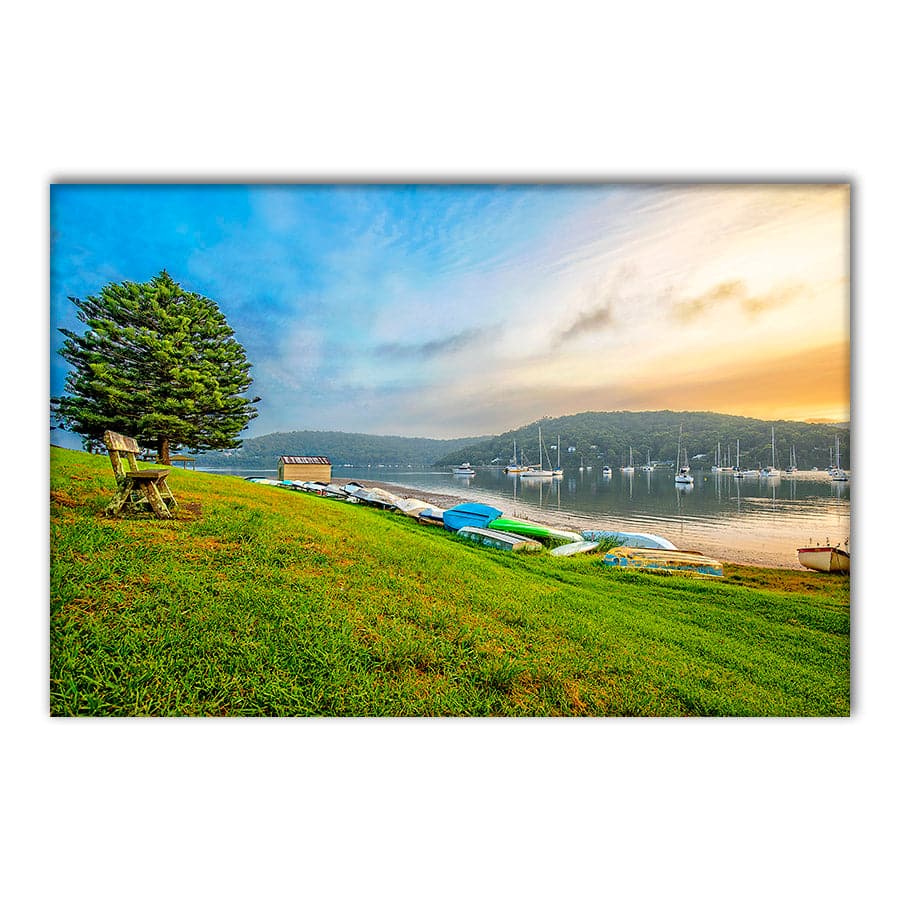 Hardys Bay Boats by Ramin Far Azin
