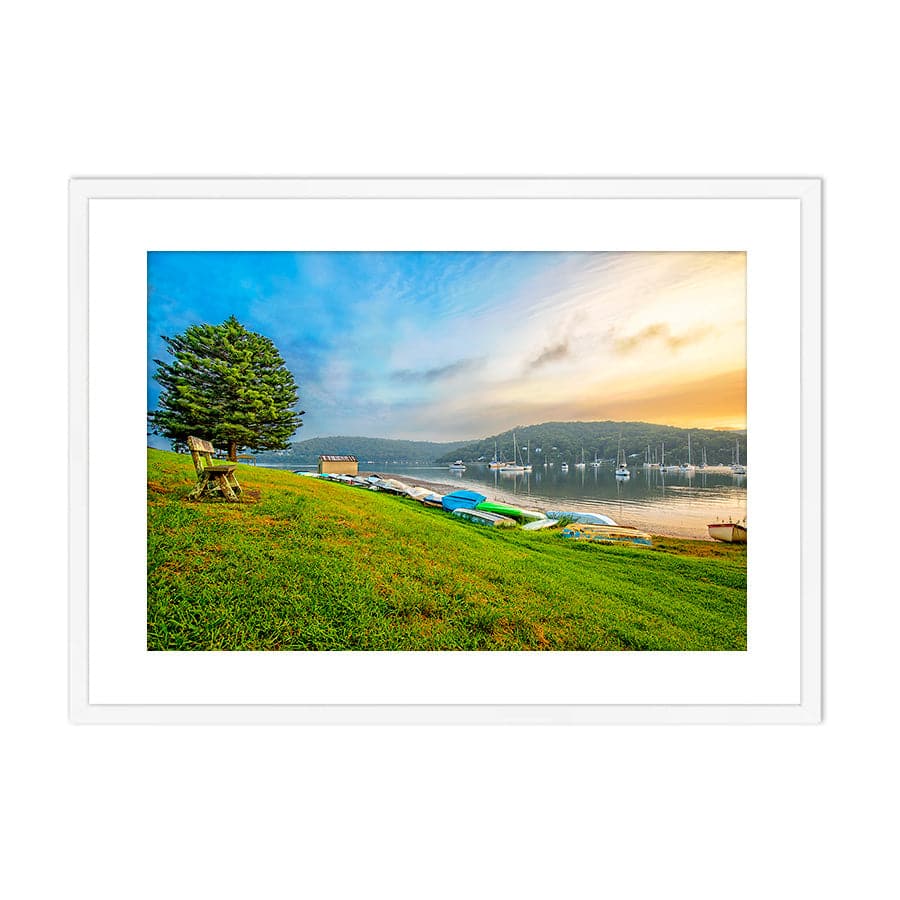 Hardys Bay Boats by Ramin Far Azin