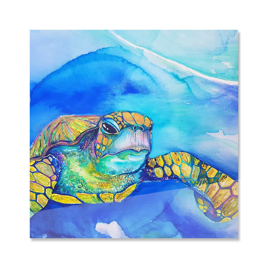 Iridescent Turtle by Mia McLean