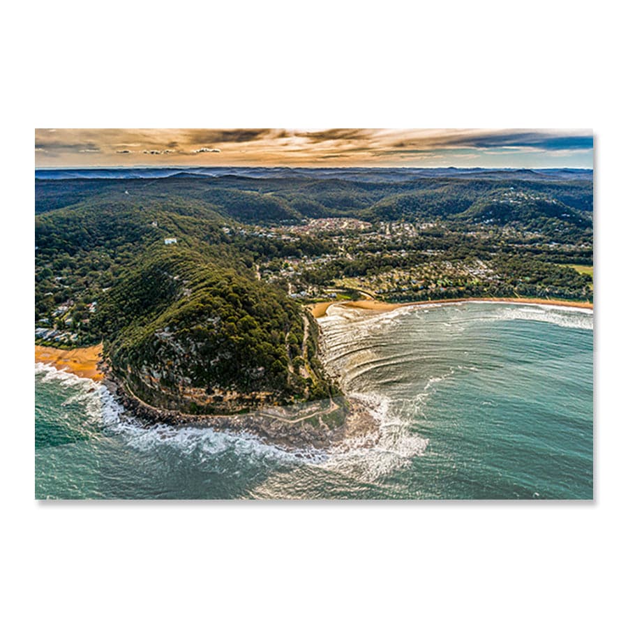 Umina Headland Aerial Shot 2 by Andrew Smith