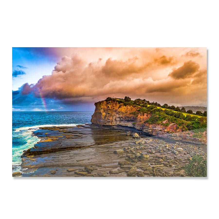 The Skillion, Terrigal Rainbow by Andrew Smith