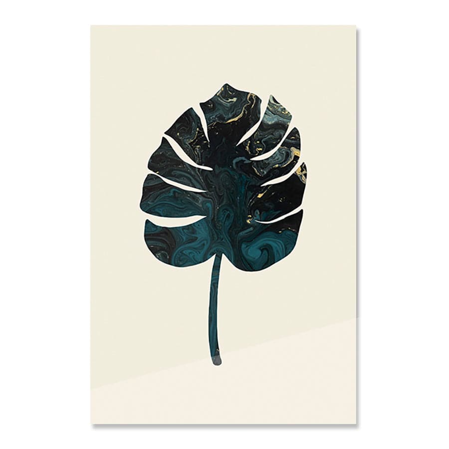 Monstera Marble by Studio Scandi I