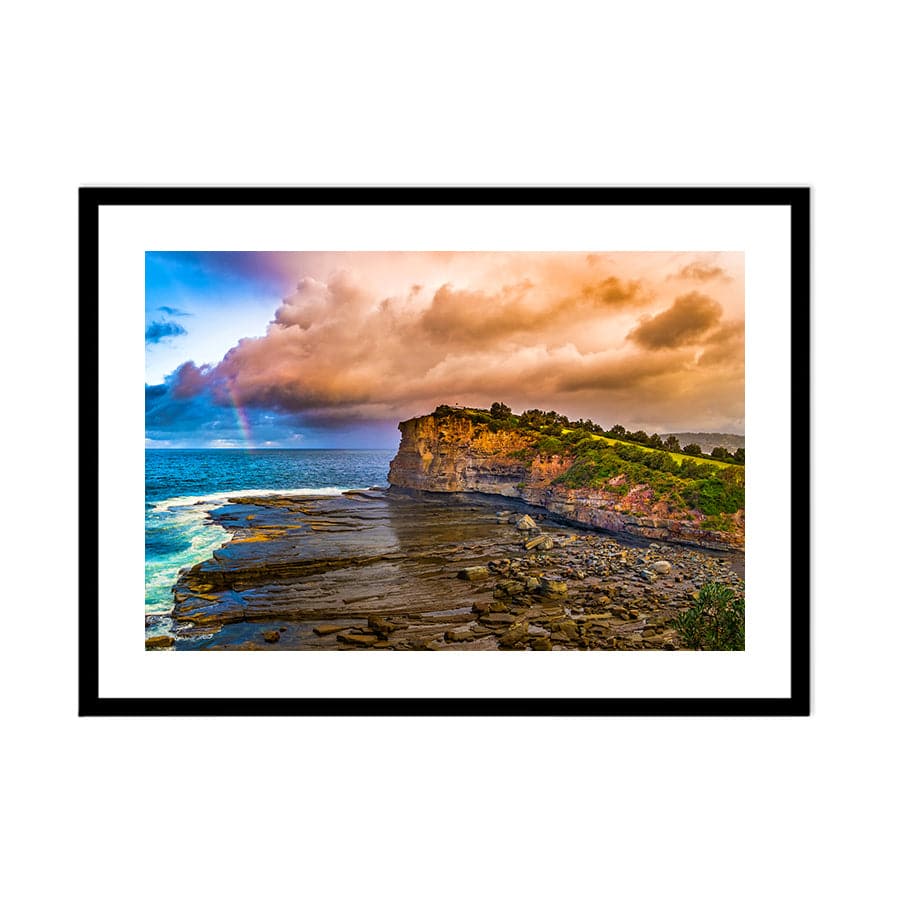 The Skillion, Terrigal Rainbow by Andrew Smith