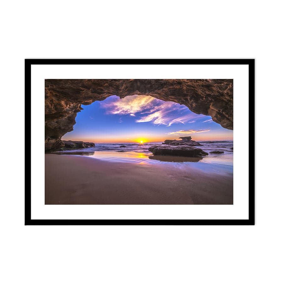 Caves Beach Sunrise by Cameron Cooke