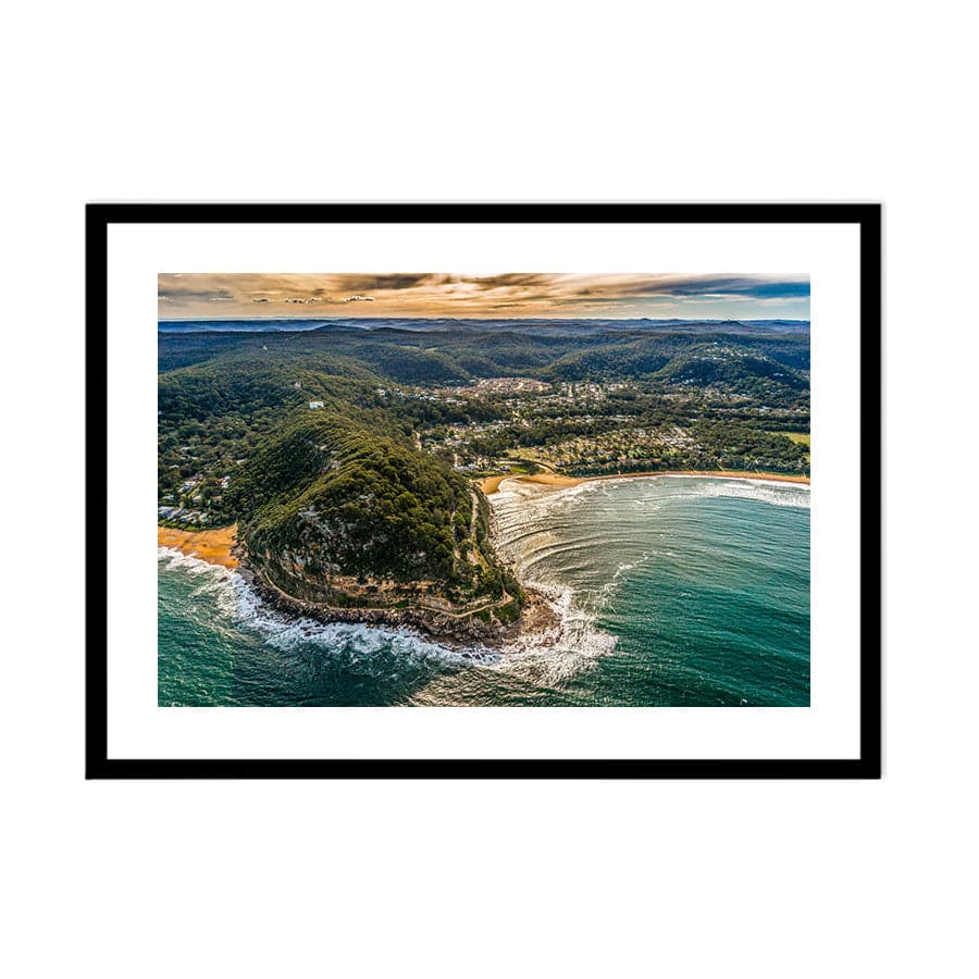 Umina Headland Aerial Shot 2 by Andrew Smith