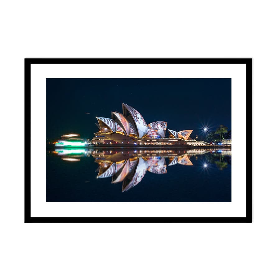 Vivid Opera House by Stu Elwin