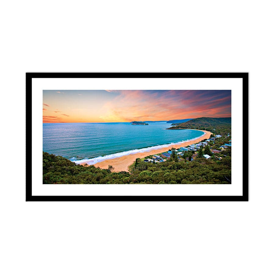 Pearl Beach and Lion Island Sunrise by Ramin Far Azin