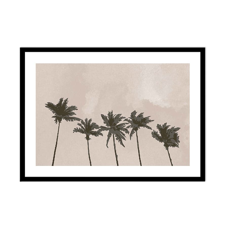 Windy Palm Trees by Studio Scandi I