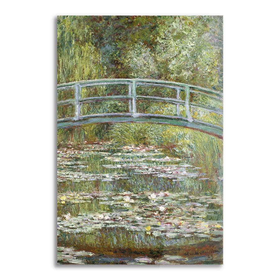Bridge over a Pond of Water Lilies by Claude Monet