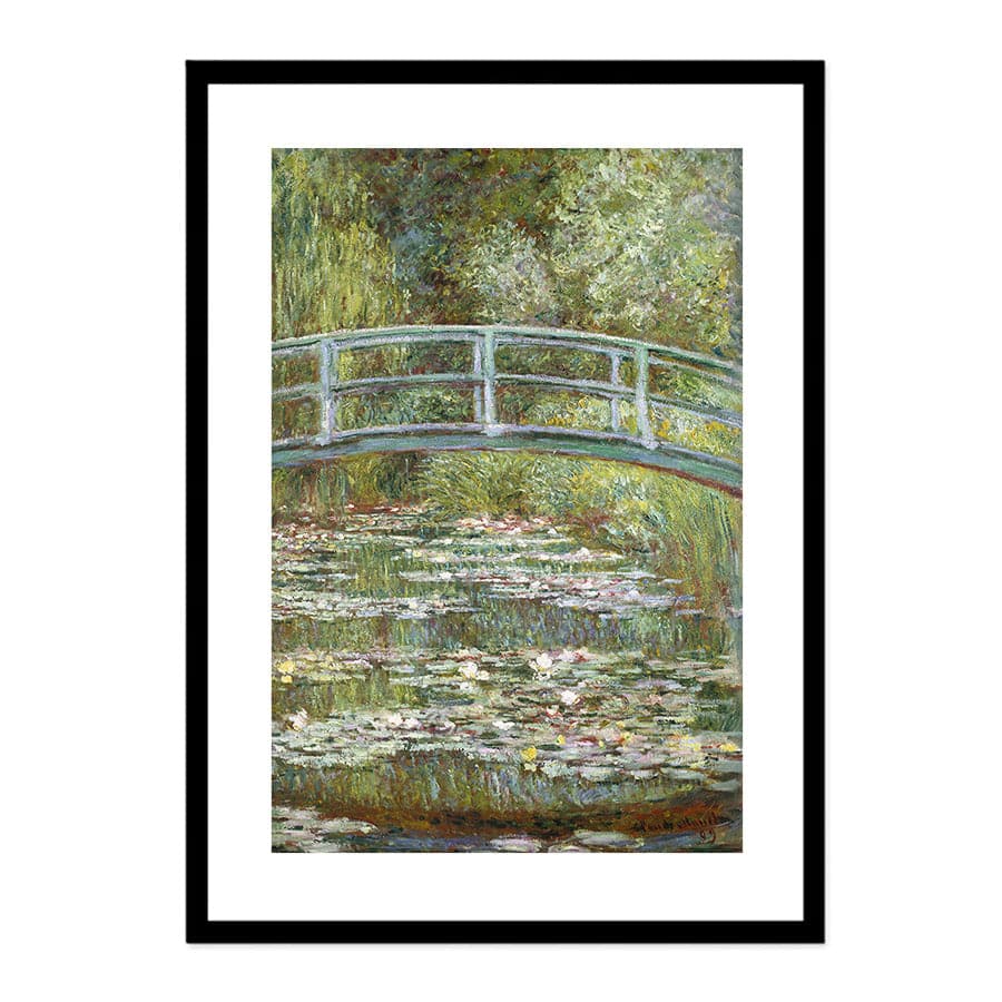 Bridge over a Pond of Water Lilies by Claude Monet