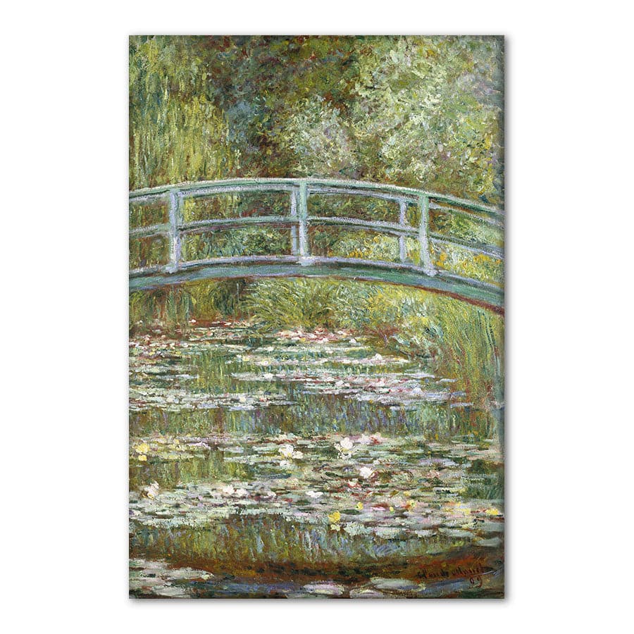 Bridge over a Pond of Water Lilies by Claude Monet