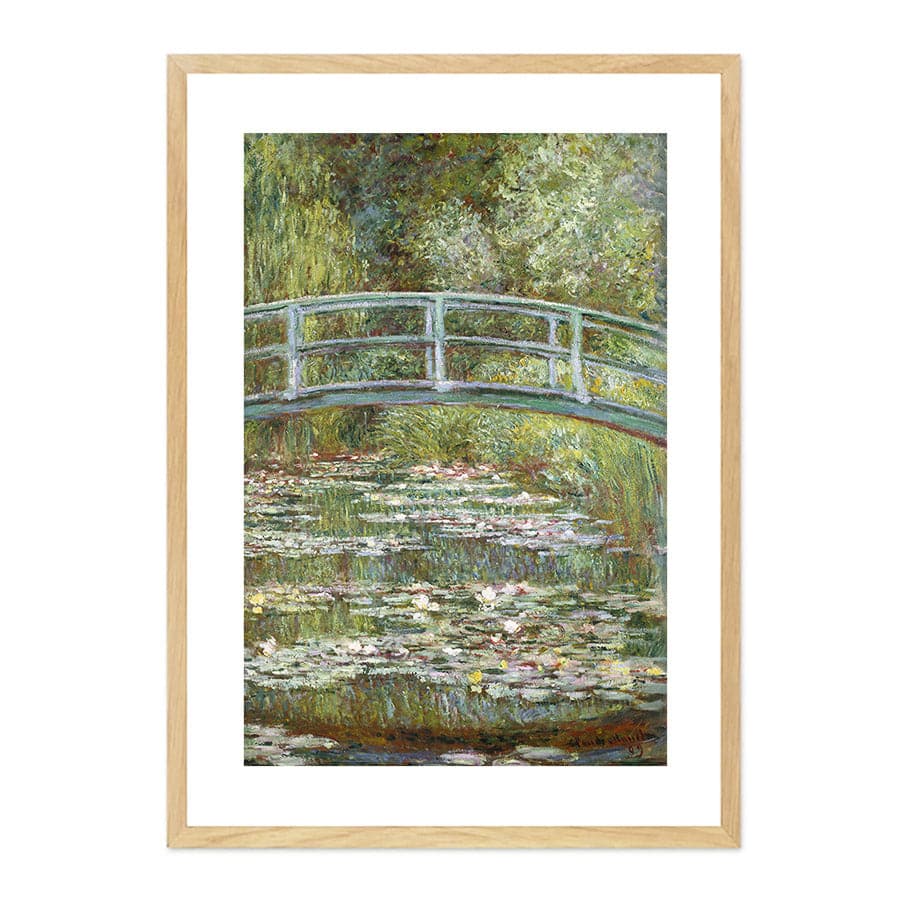 Bridge over a Pond of Water Lilies by Claude Monet