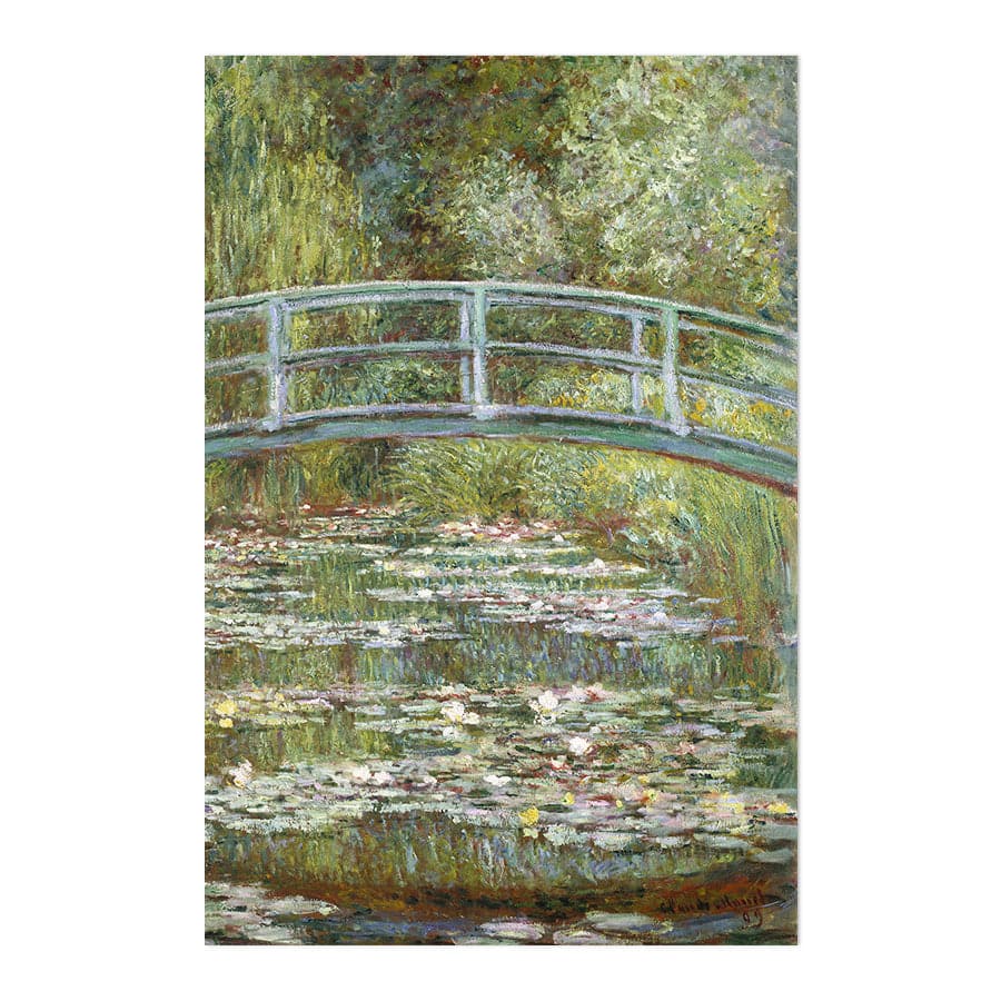 Bridge over a Pond of Water Lilies by Claude Monet