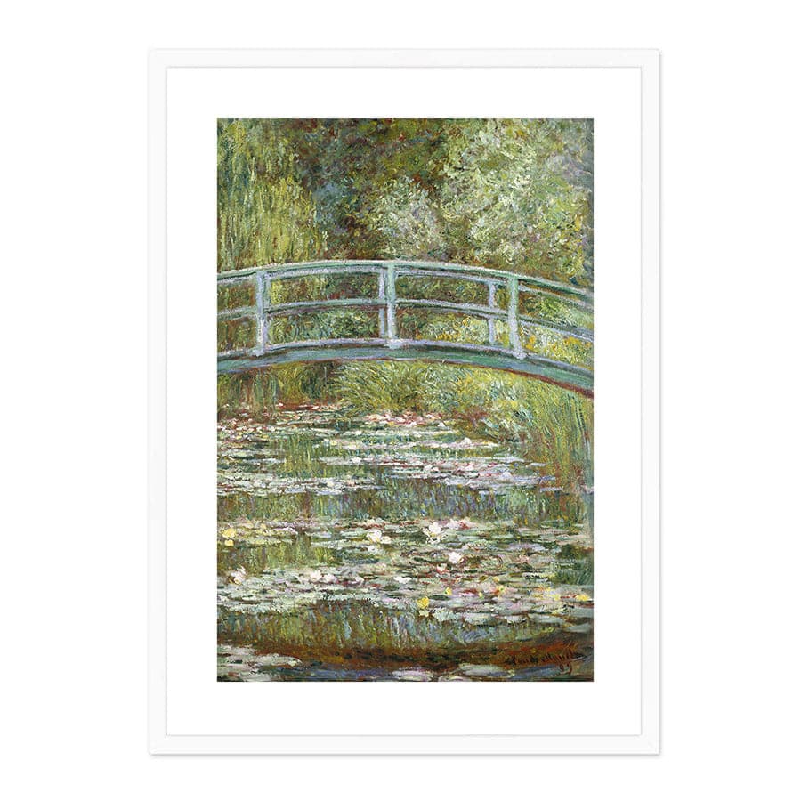 Bridge over a Pond of Water Lilies by Claude Monet