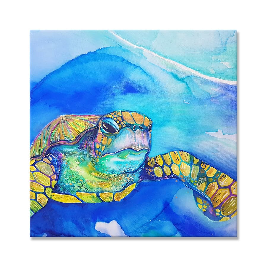 Iridescent Turtle by Mia McLean