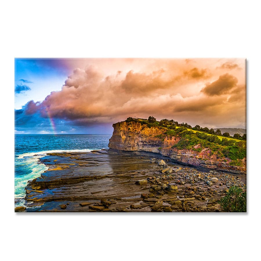 The Skillion, Terrigal Rainbow by Andrew Smith