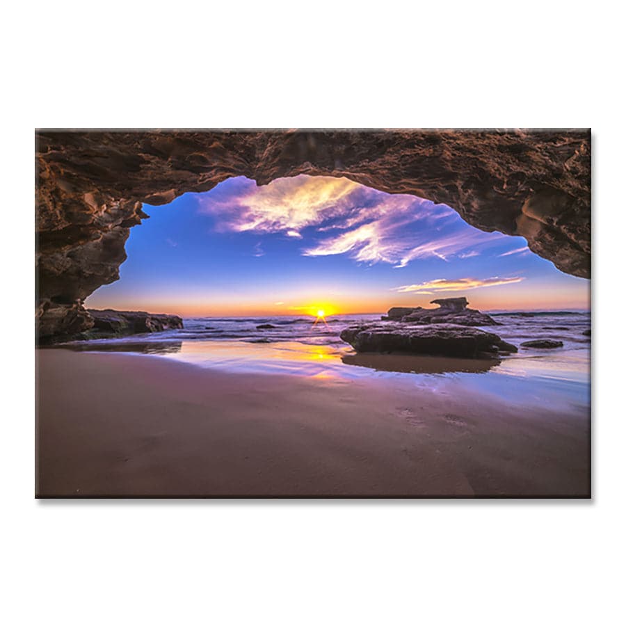Caves Beach Sunrise by Cameron Cooke