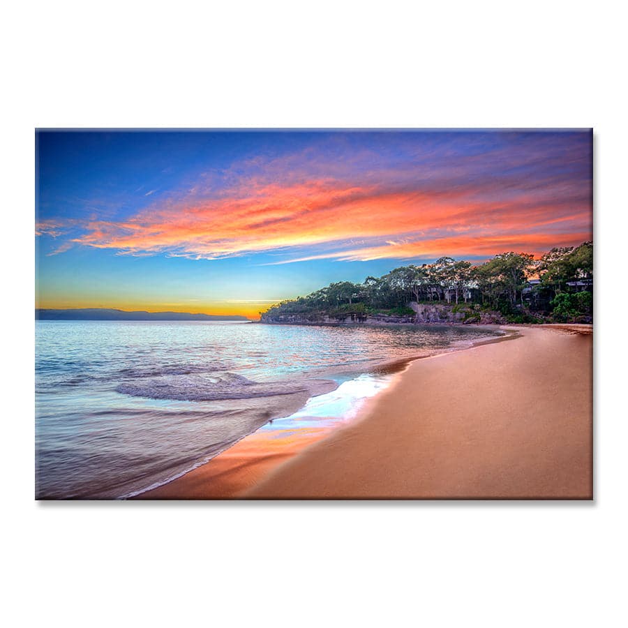 Pearl Beach Fiery Sunrise by Ramin Far Azin