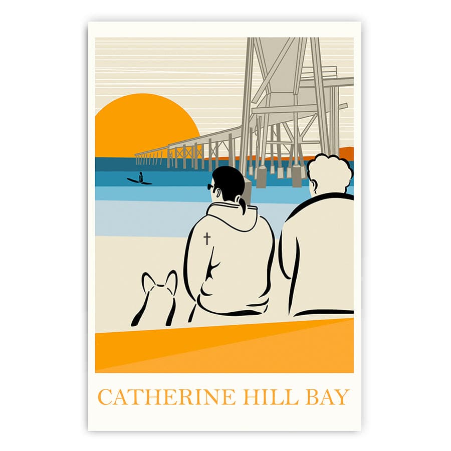 Catherine Hill Bay by Stephanie Davidson