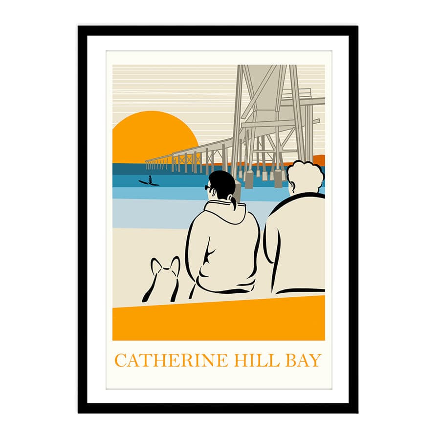 Catherine Hill Bay by Stephanie Davidson