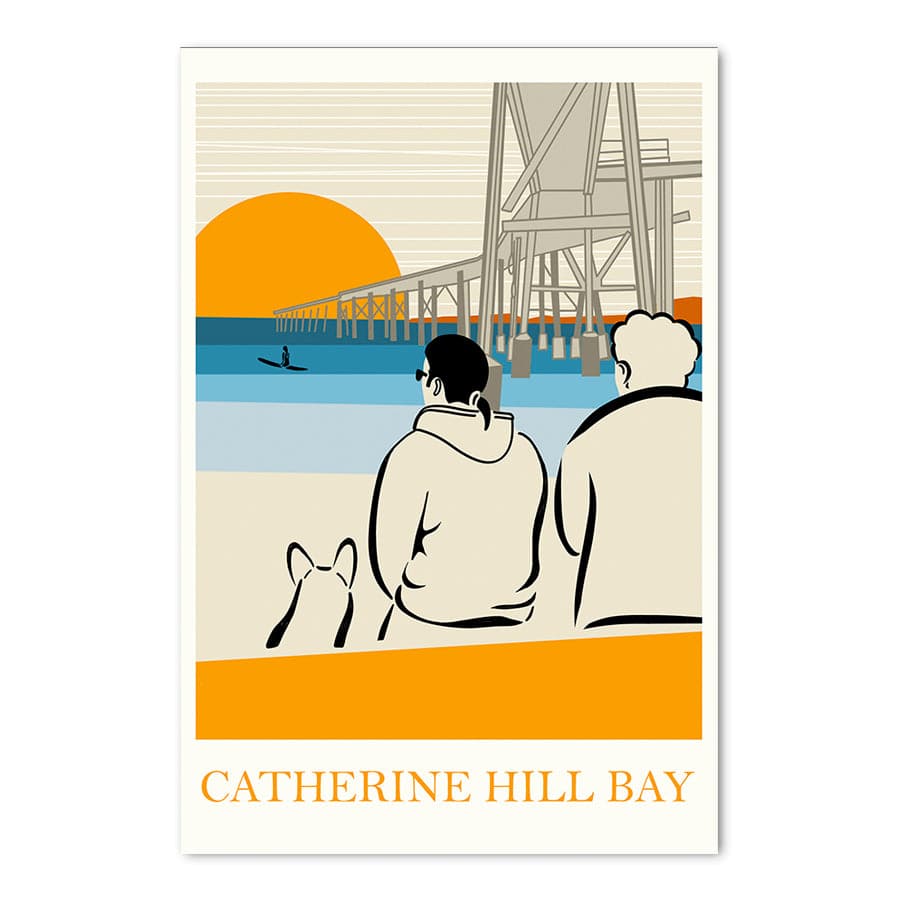 Catherine Hill Bay by Stephanie Davidson