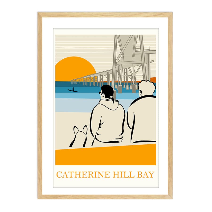 Catherine Hill Bay by Stephanie Davidson