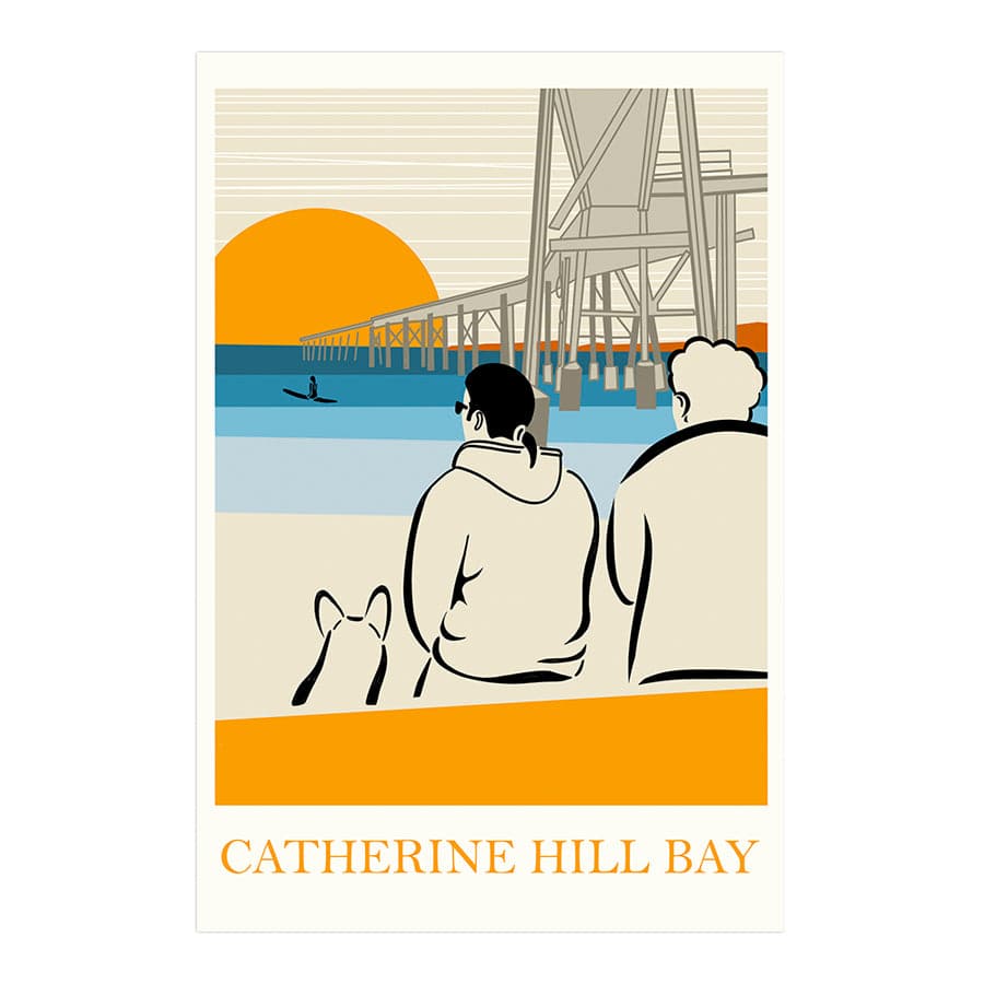 Catherine Hill Bay by Stephanie Davidson