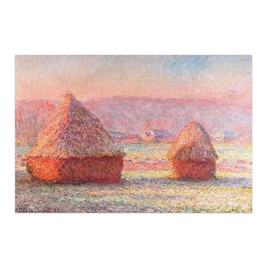 White Frost Sunrise by Claude Monet