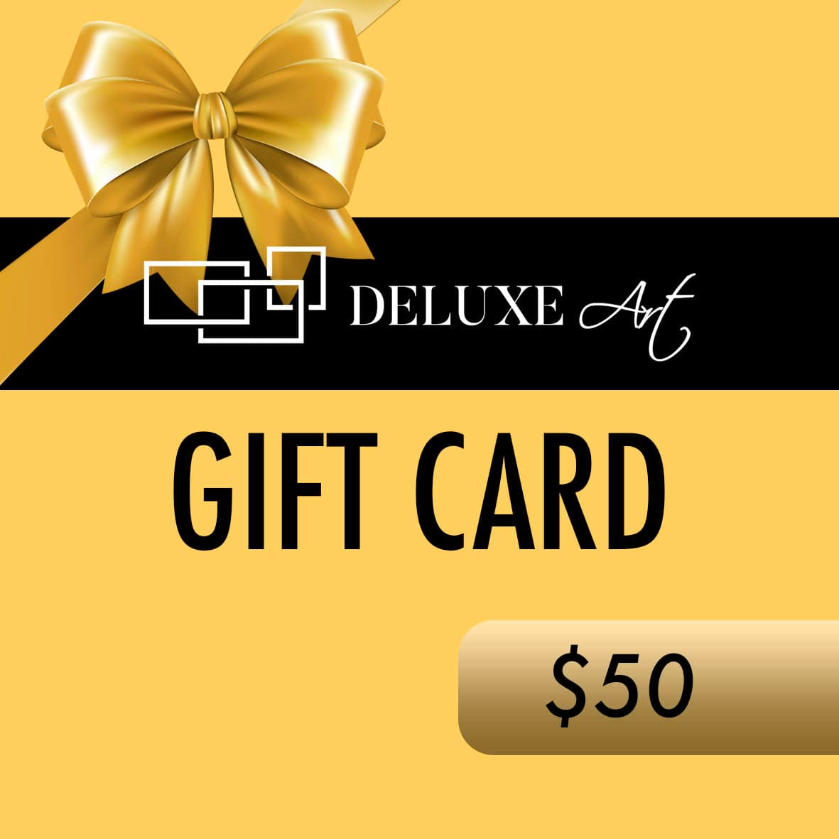 Deluxe Art Gift Card