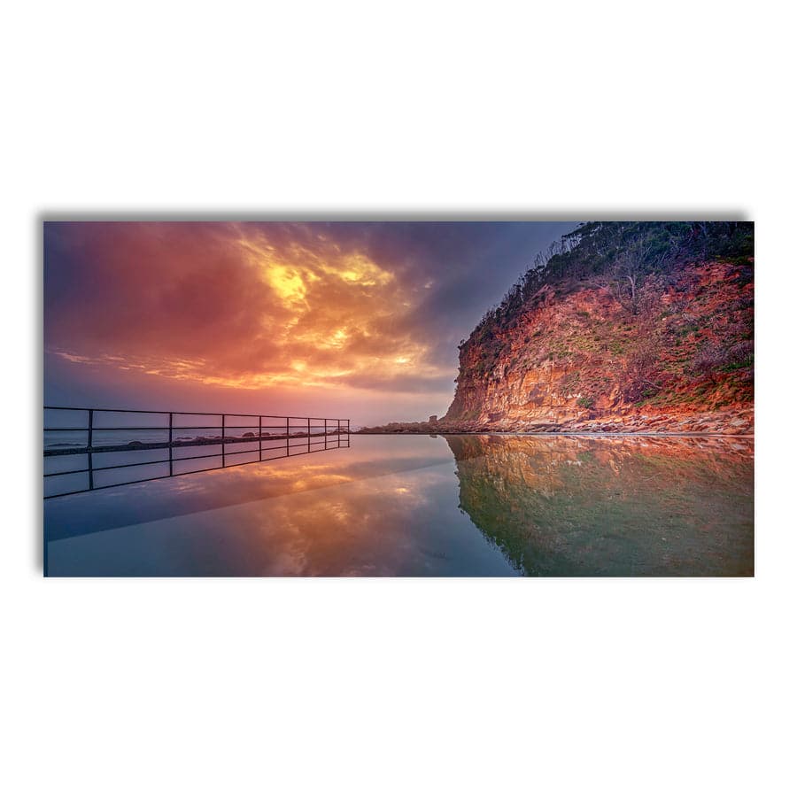 Fiery Macmasters Beach by TC Nguyen