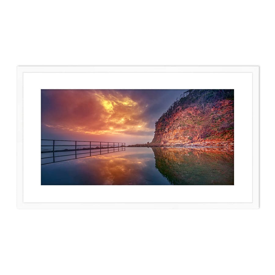 Fiery Macmasters Beach by TC Nguyen