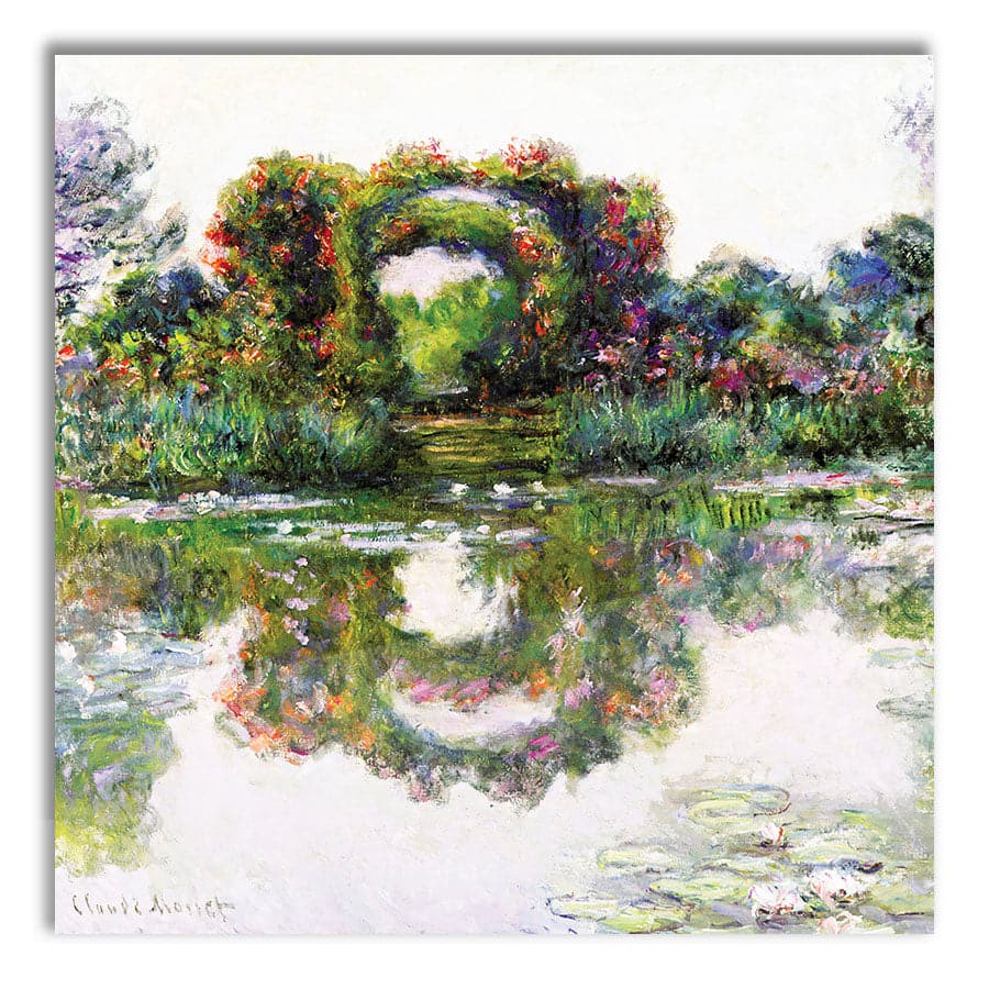 Flowering Arches, Giverny by Claude Monet