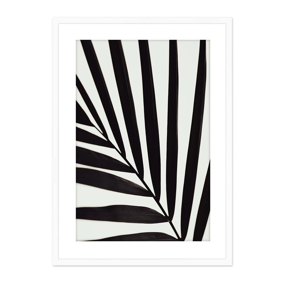 Graphic Palm Leaf I by Studio Scandi II
