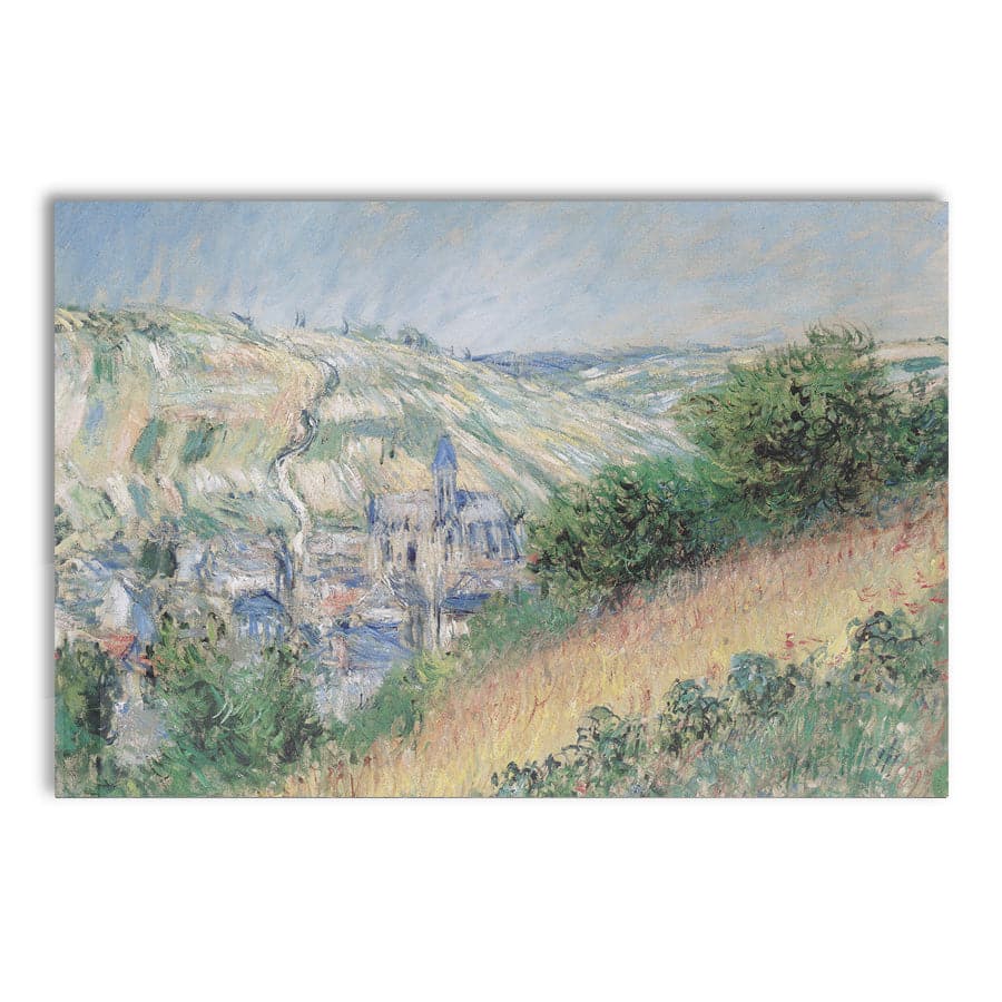 View of Vétheuil by Claude Monet