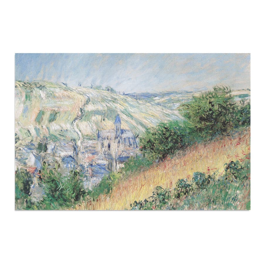 View of Vétheuil by Claude Monet