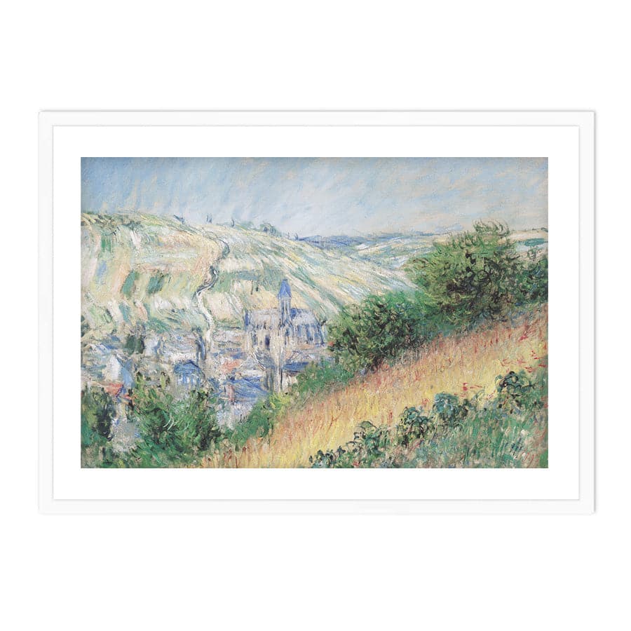 View of Vétheuil by Claude Monet
