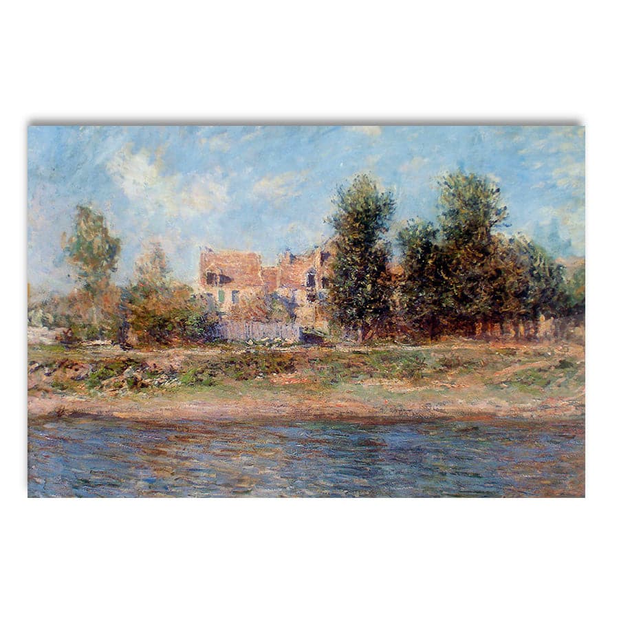 The Bank of the Seine by Claude Monet