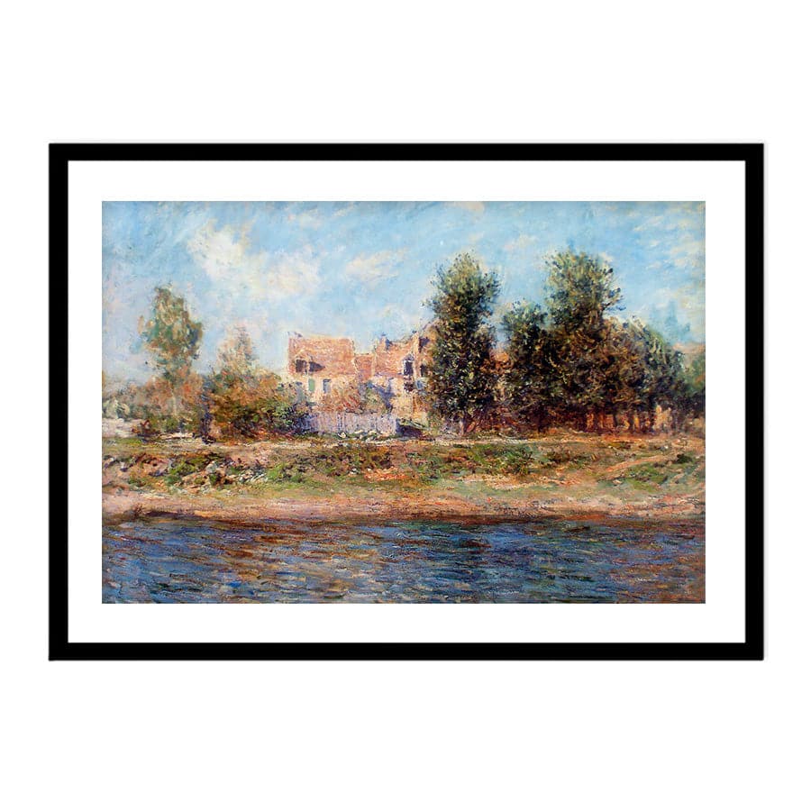 The Bank of the Seine by Claude Monet