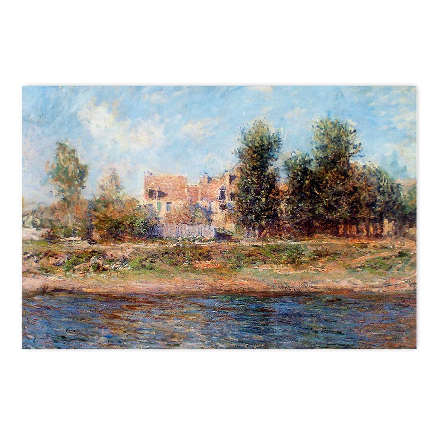 The Bank of the Seine by Claude Monet