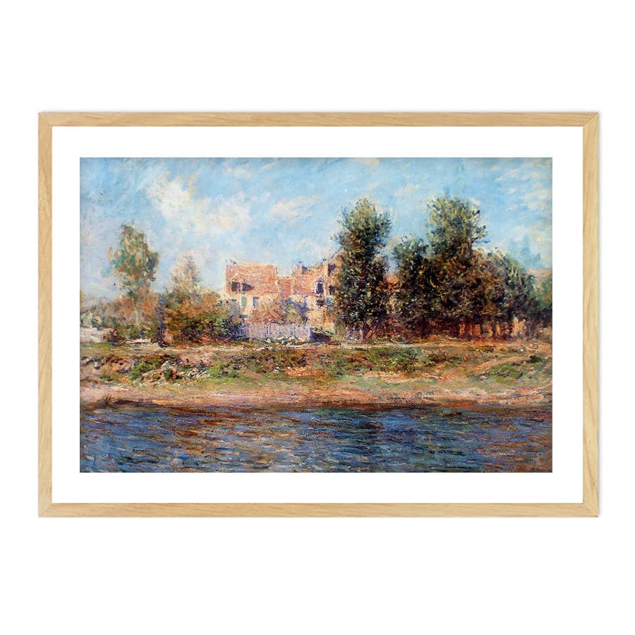 The Bank of the Seine by Claude Monet