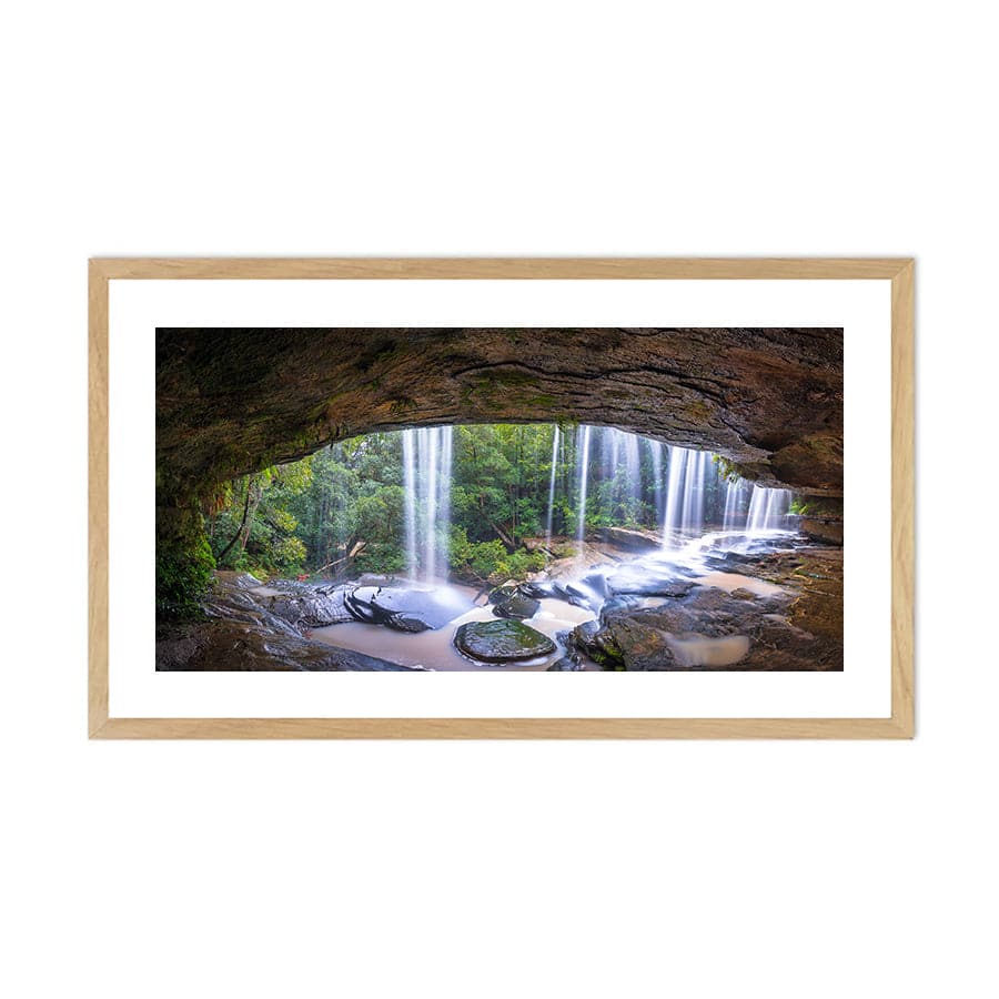Somersby Falls Cave by Jeremy Royston