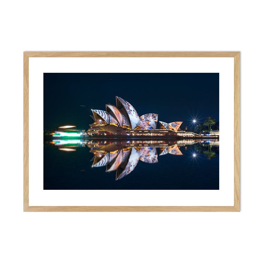 Vivid Opera House by Stu Elwin