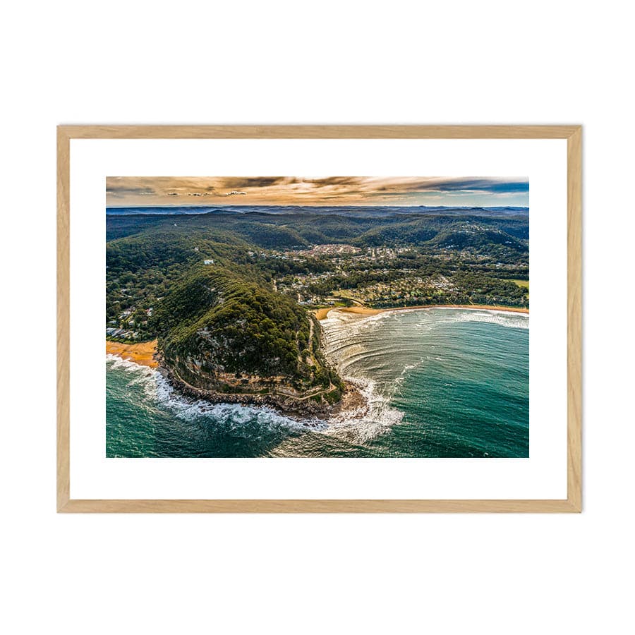 Umina Headland Aerial Shot 2 by Andrew Smith