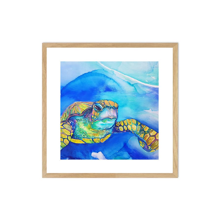 Iridescent Turtle by Mia McLean