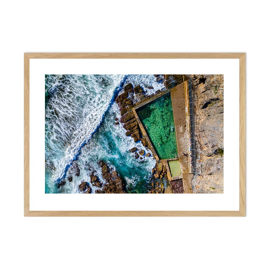 Angles, Avalon Rockpool By Stuart McAndrew