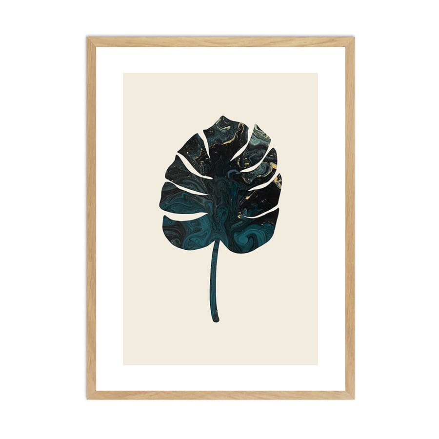Monstera Marble by Studio Scandi I