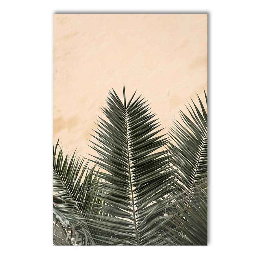 Palm Leaves & Wall I by Studio Scandi II