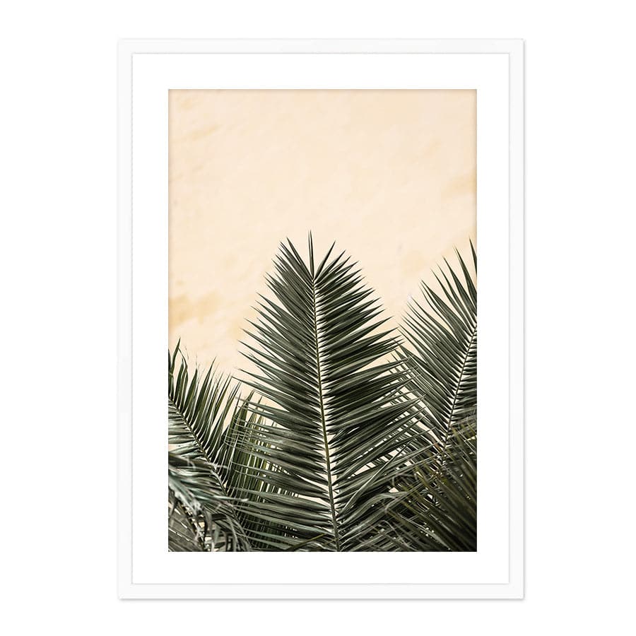 Palm Leaves & Wall I by Studio Scandi II