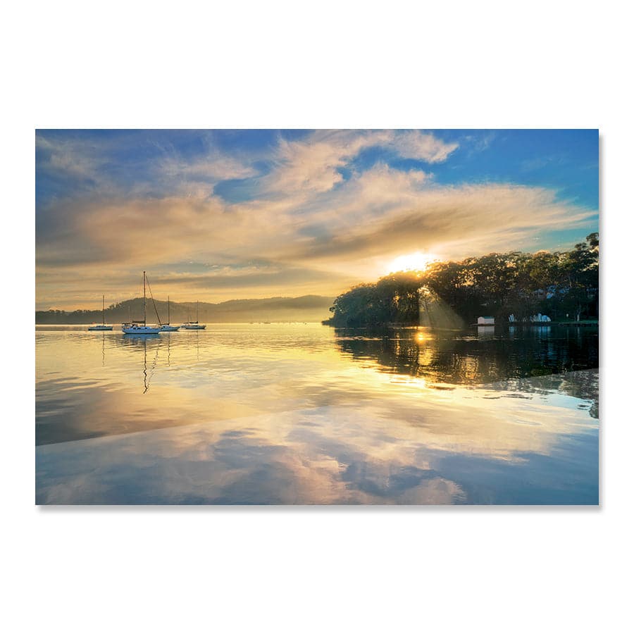 Saratoga Reflection by Donna Far Azin
