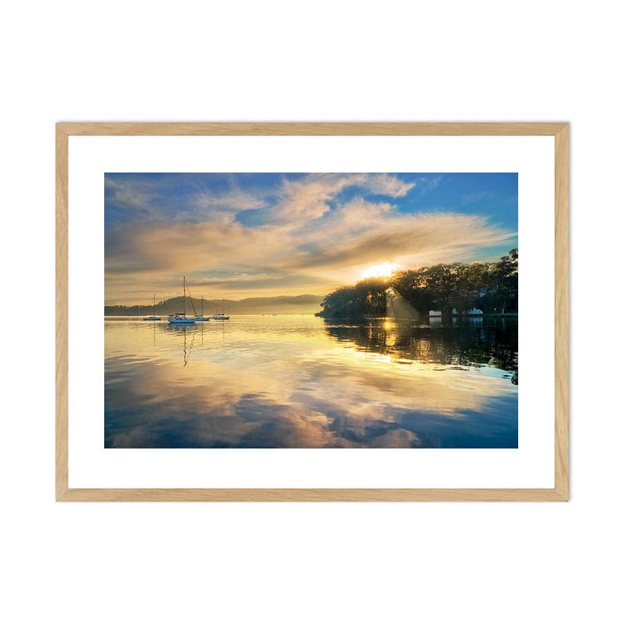 Saratoga Reflection by Donna Far Azin